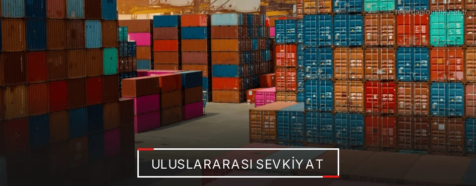 Tekirdağ Uluslararası Karayolu Lojistik Firmaları Tekirdağ Uluslararası Karayolu Lojistik Firmaları